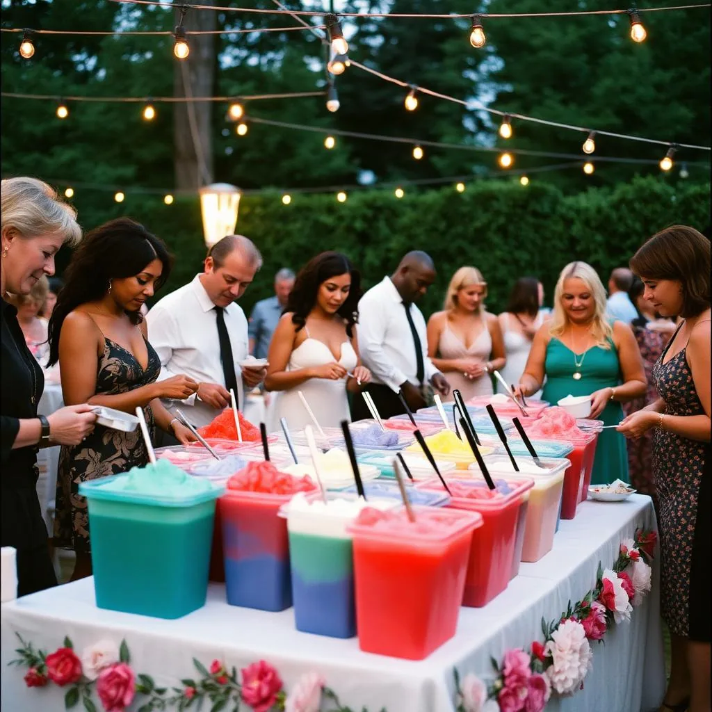 Catering setup